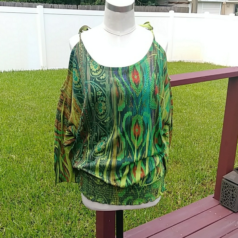 B.L.E.U. Women's Blouse.